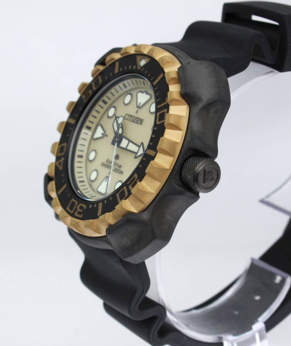 Watch CITIZEN BN0226 10P Promaster MARINE Diver GD Dial Men’s Solar Watch Workin