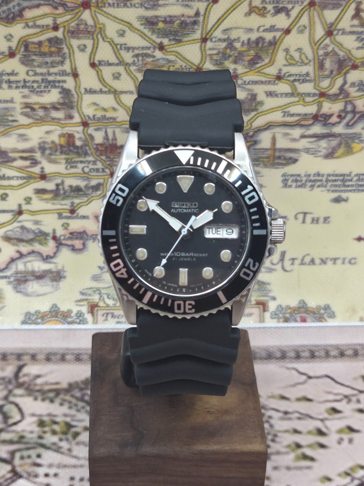 Seiko Mens Automatic Watch SKX031 Scuba Divers 7S26-0040 c.November 1996 BOXED