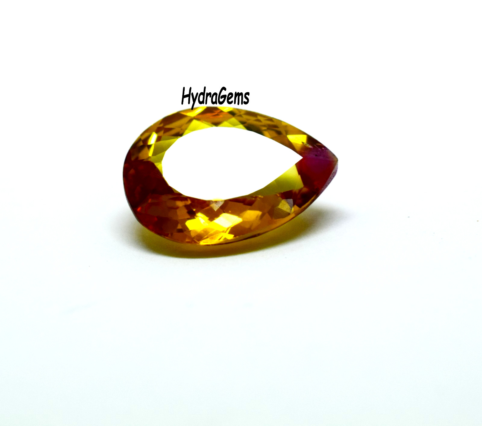Natural Pitambari Sapphire Golden Honey Yellow-Reddish Tint 12.85 Carat Gemstone