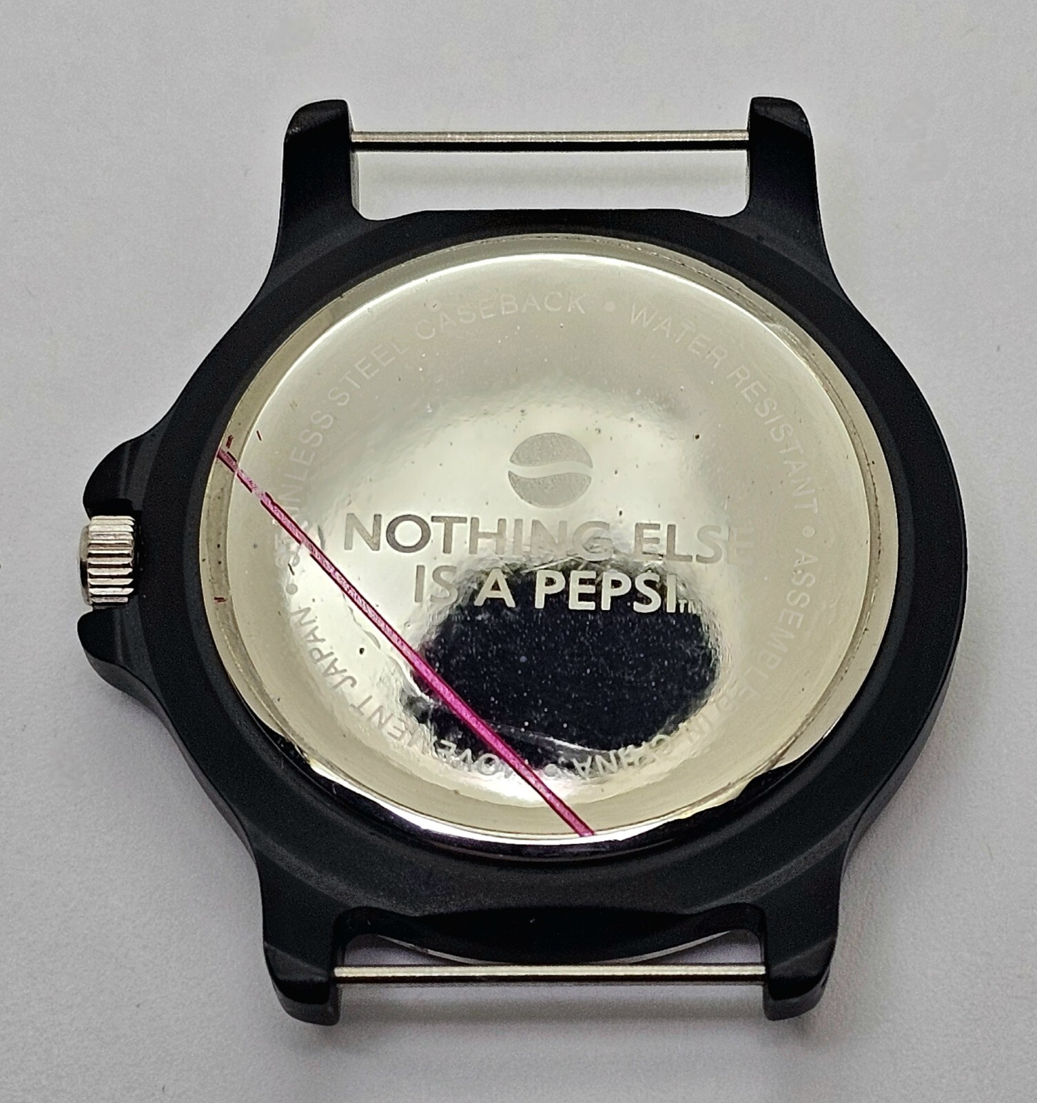 Vintage Pepsi Cola Watch ” Nothing Else Is A Pepsi ” ~ New Battery~ Near Mint !!