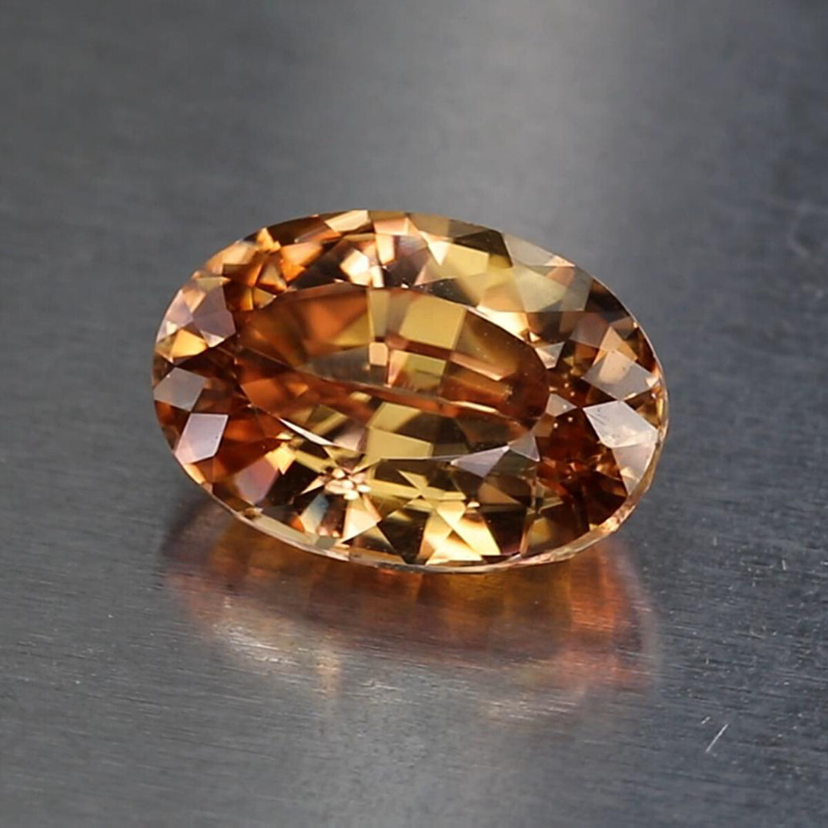 5.35 carats flawless imperial brown natural zircon – 22021859
