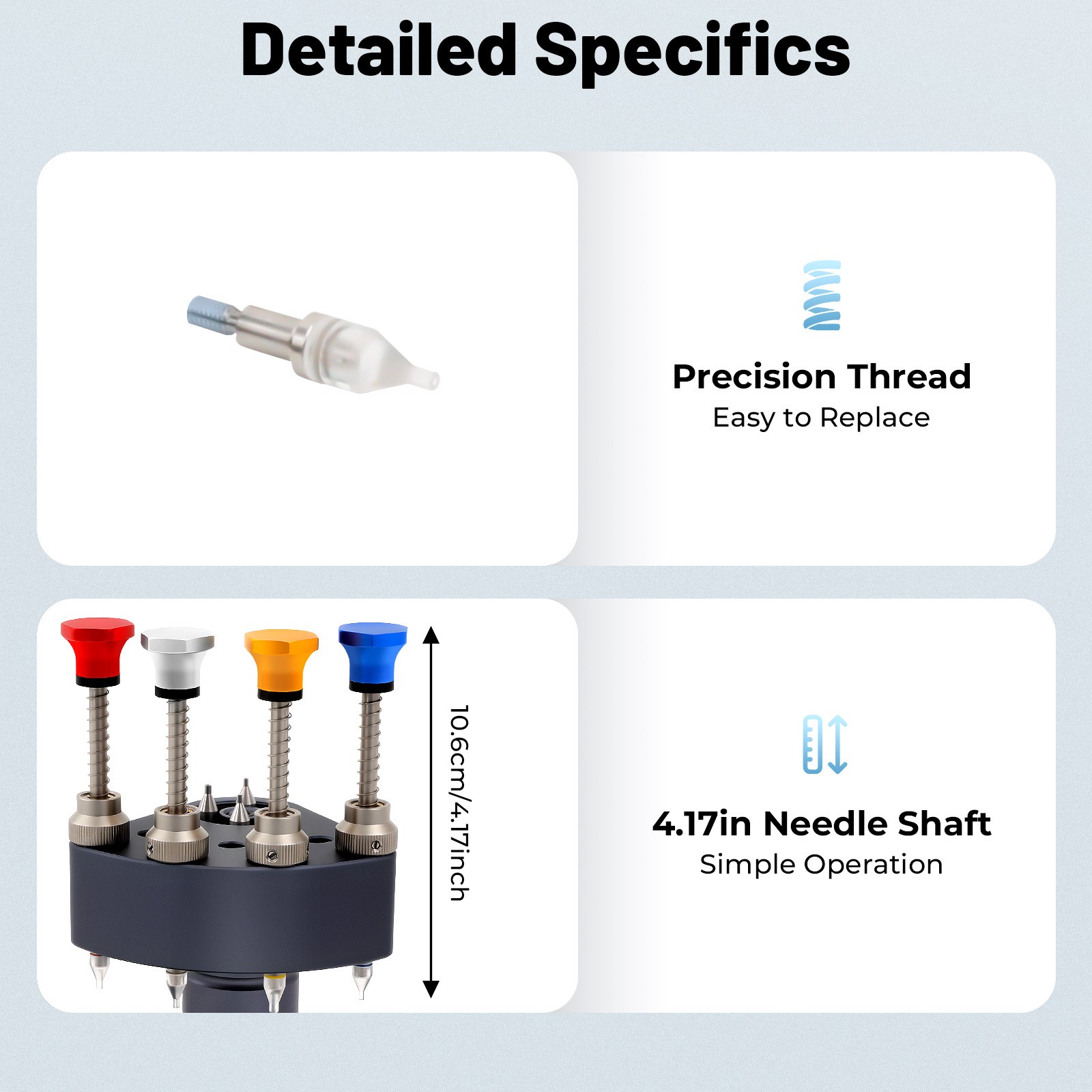 4-Pin Watch Hand Presser High-Precision Watchmakers Setting Fitting Repair Tool