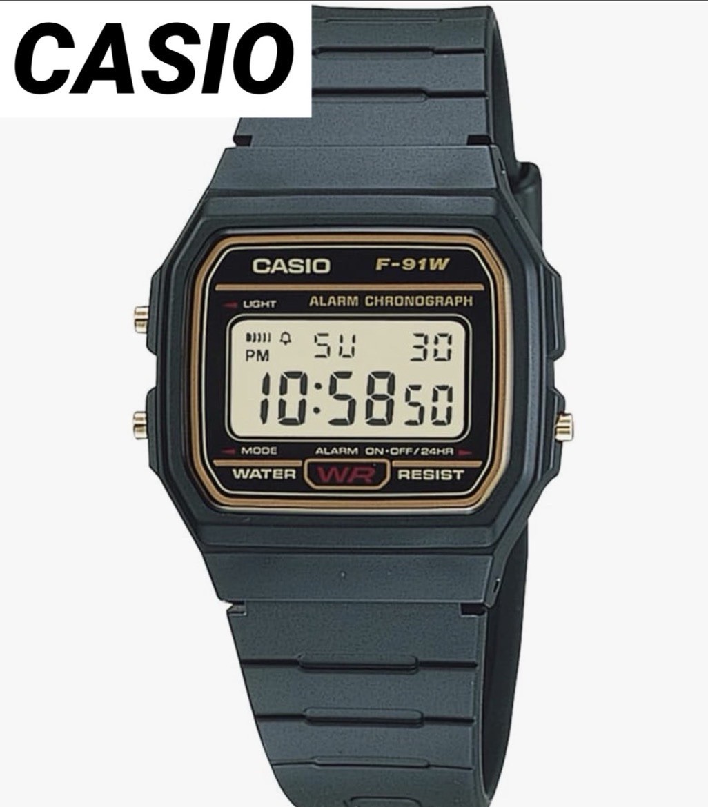Casio Watch Casio Collection Japan Product Web Exclusive Model F-91WG-9QJH New