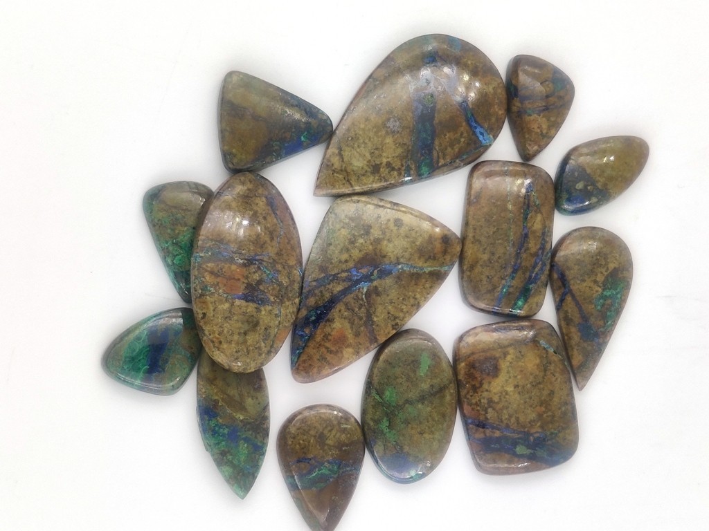 Quality Shattuckite Cabochon Gemstone For Making Jewelry Wholesale Lot 71337