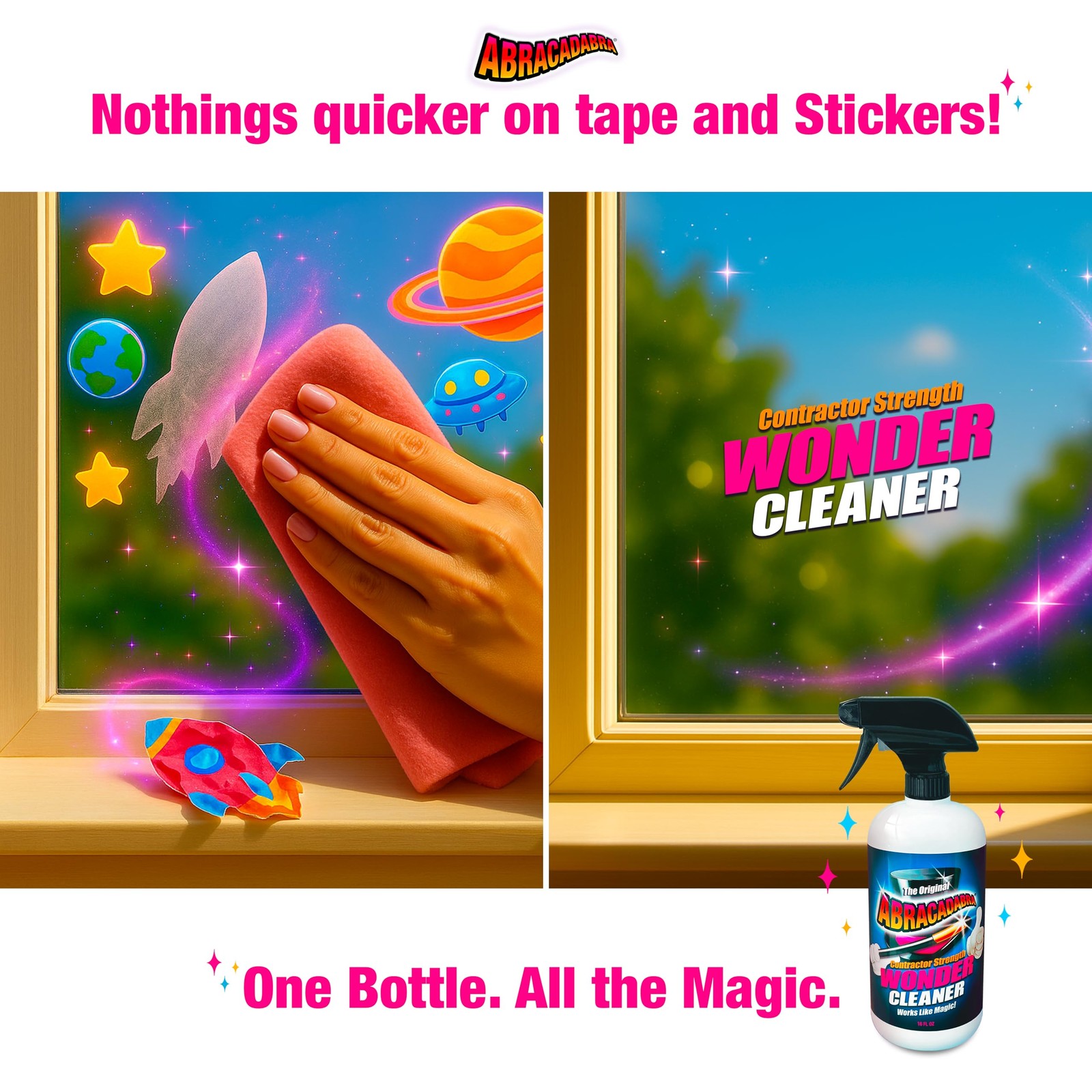 Abracadabra® Contractor Strength Wonder Cleaner – As 16 Fl Oz (Pack of 1)