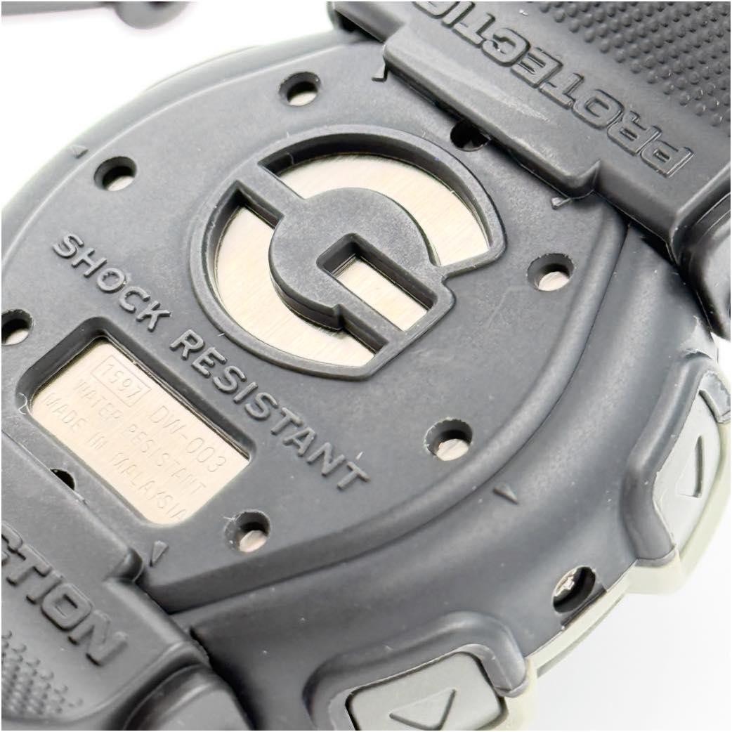 CASIO G SHOCK DW-003-8VT Digital Watch Grey Vintage Box Papers Japan In hand