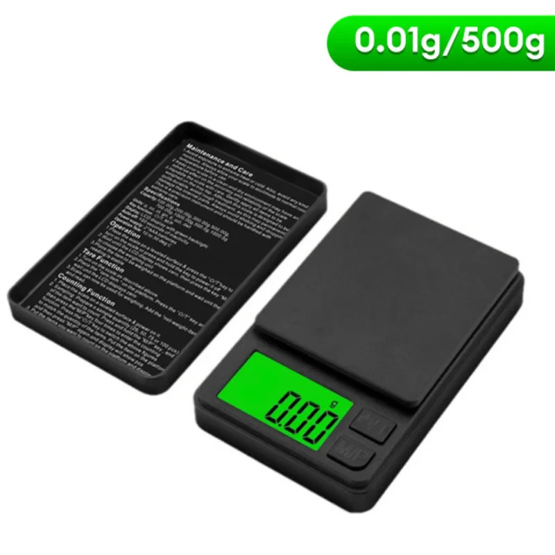 Precision Digital Pocket Scale 1000g x 0.1g – Mini Gram Scale LCD Display