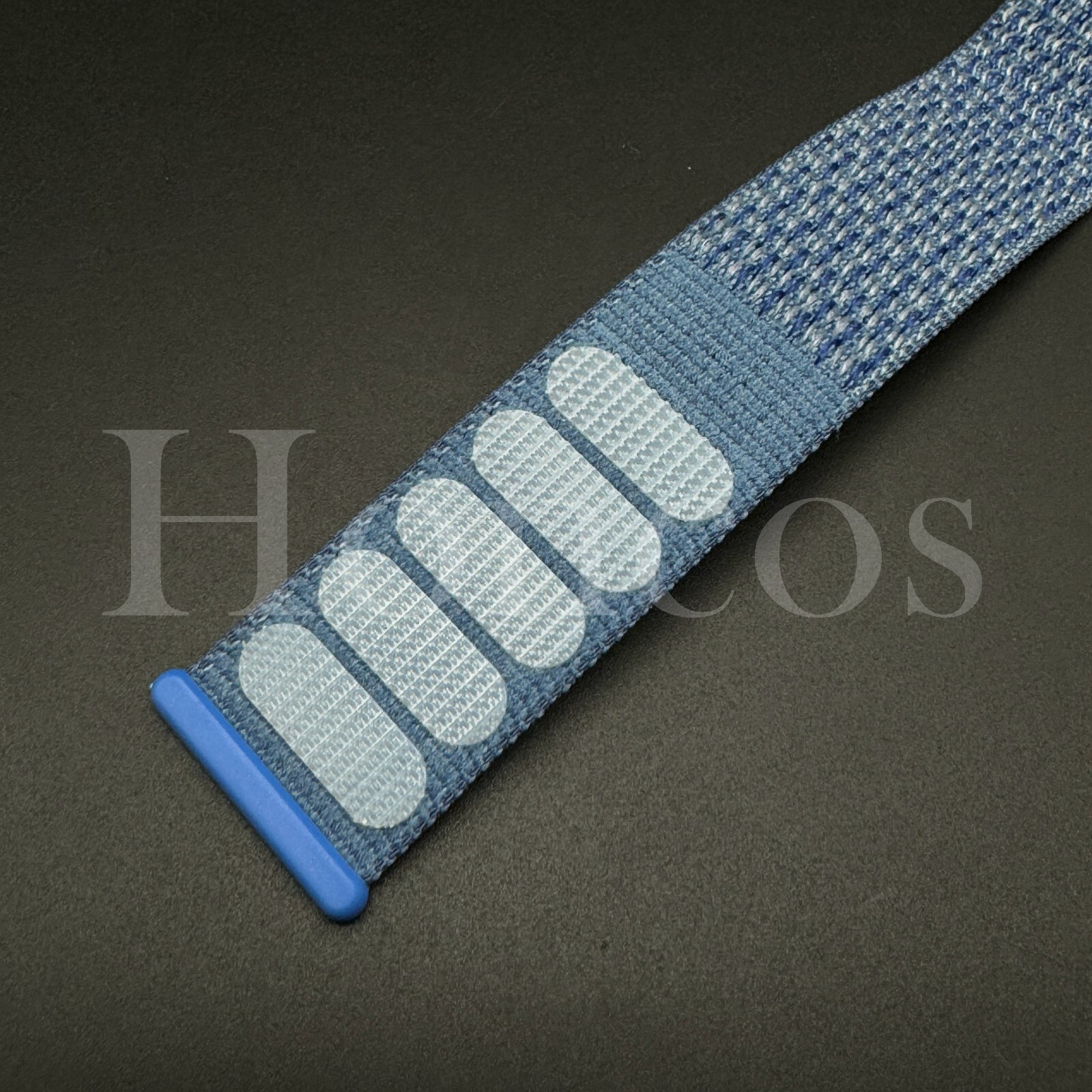 20 22 MM Blue Nylon Trail Loop Strap Watch Band Quick Release Fits for Huawei