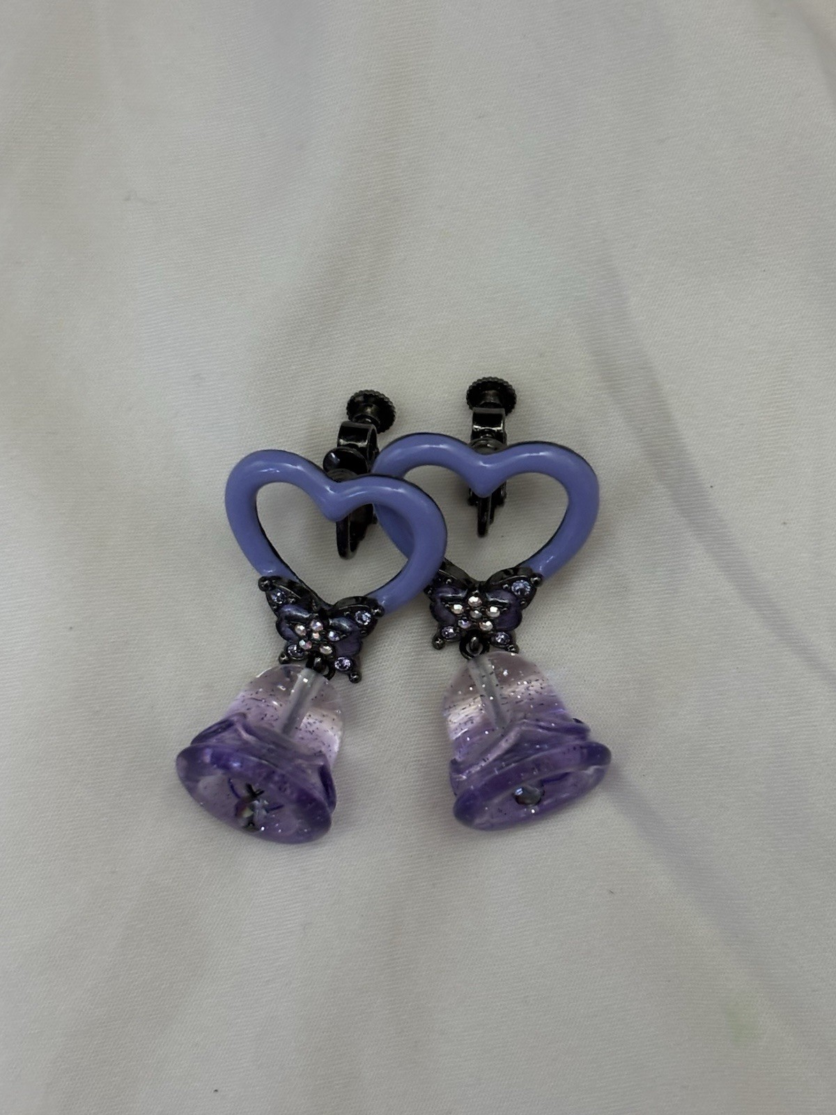 Sailor Moon Anna Sui Crystal Carillon Clip On Earrings