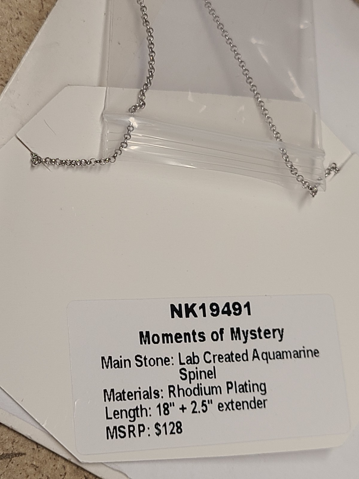 Bomb Party Necklace NK19491 Moments of Mystery