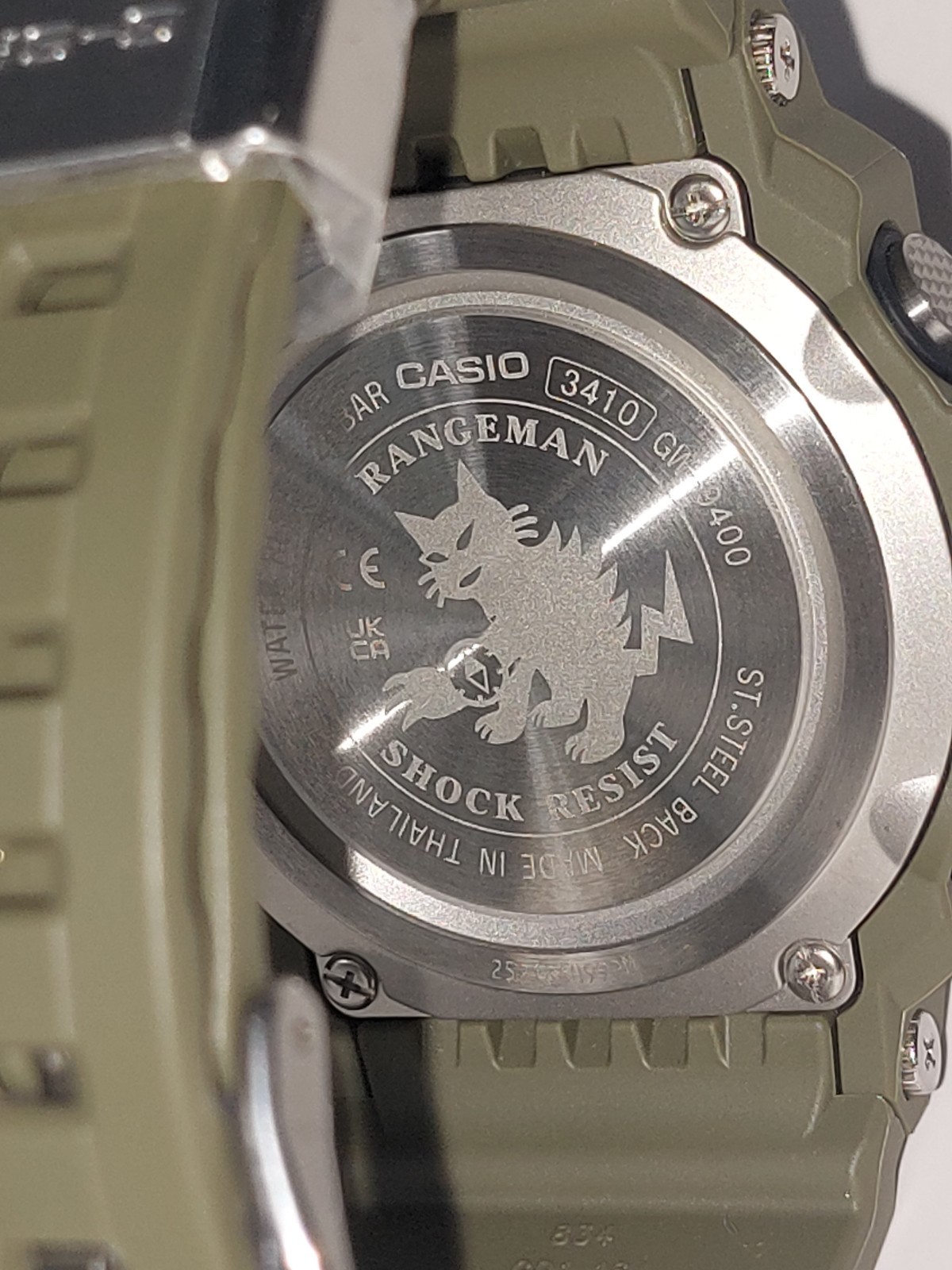 Casio G-Shock RANGEMAN GW- 9400-3 Solar Shock Resistant Men’s Watch – Green.