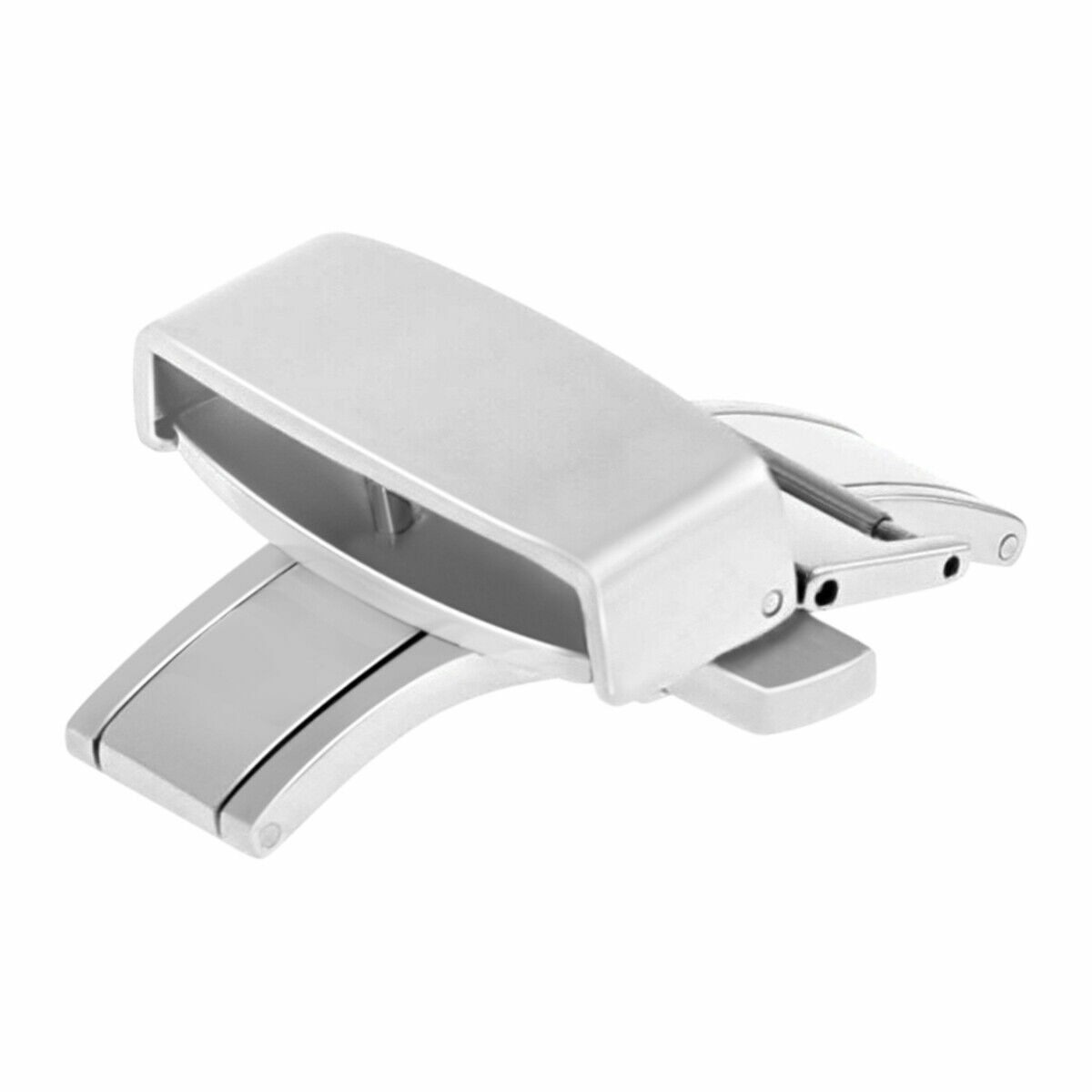 22mm Silver Replacement Deployment Clasp For Breitling 3.5mm To 5.5mm Strap
