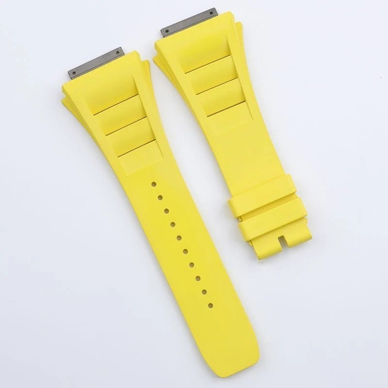 Replacement Rubber Watch Strap Fits Richard Mille RM030 35-01 35-02 30M M Size