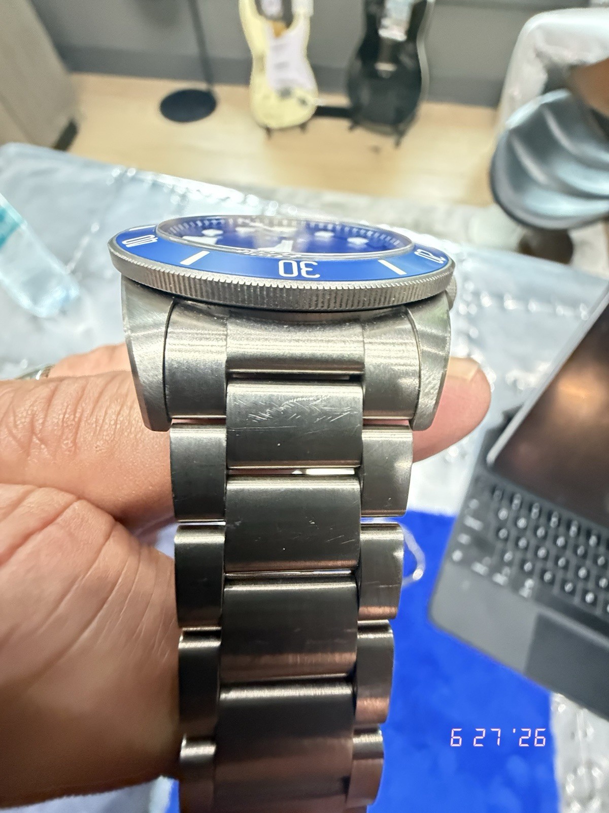TUDOR Pelagos 25600TB Look At The Last 4 Pictures For Scratches On The Bracelet.