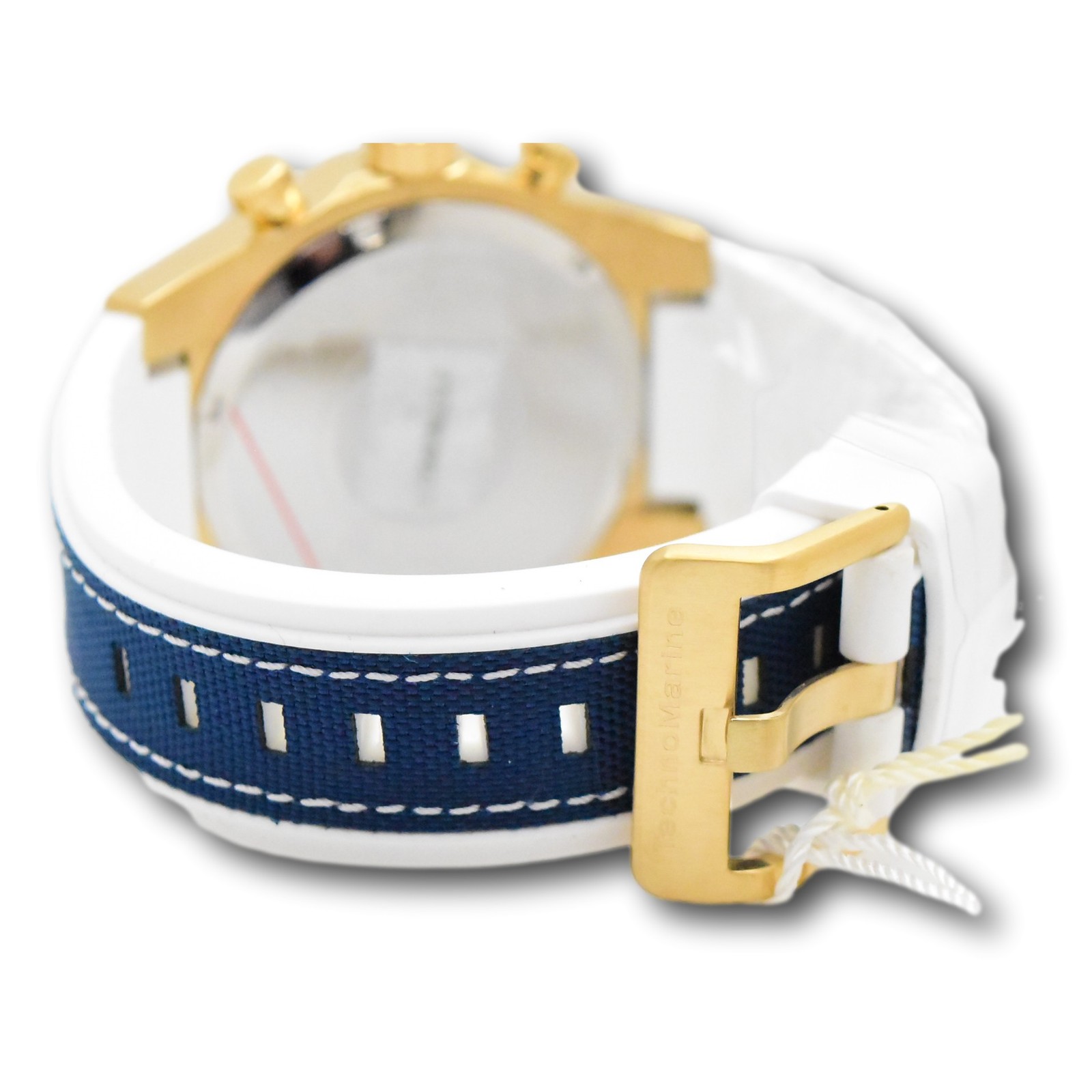 TechnoMarine Reef Shark Men’s Dual Time Dials Anatomic Quartz Watch TM-519007
