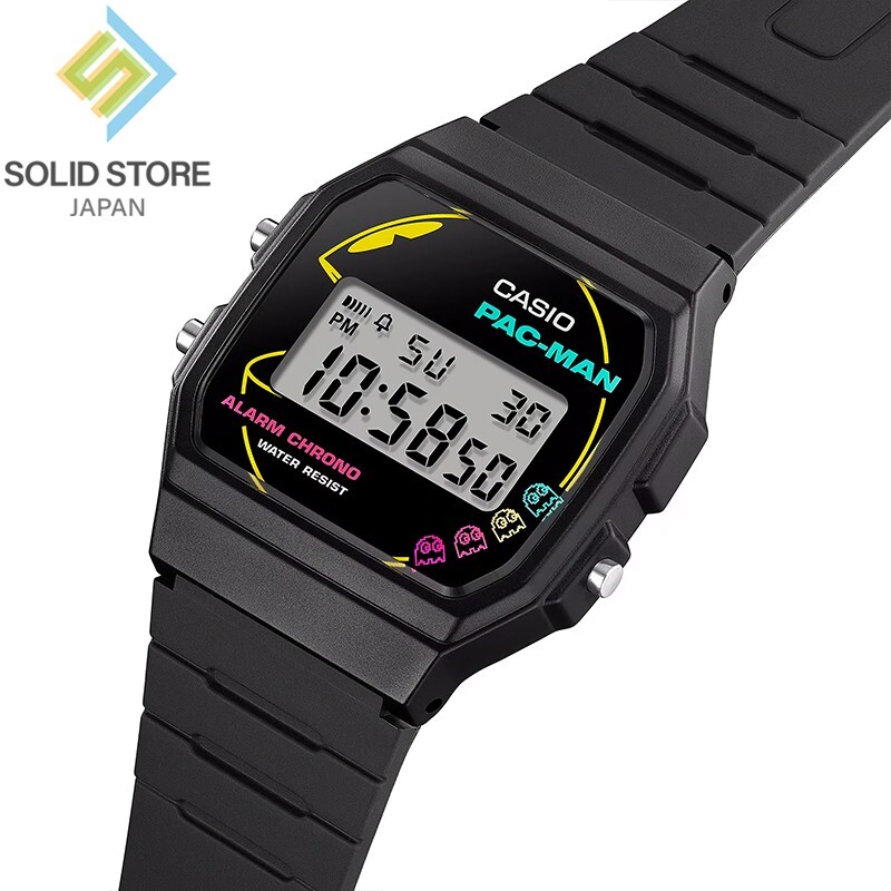 CASIO CLASSIC F-91WPC-1AJR PAC-MAN Collaboration Limited Digital Watch 35.2mm