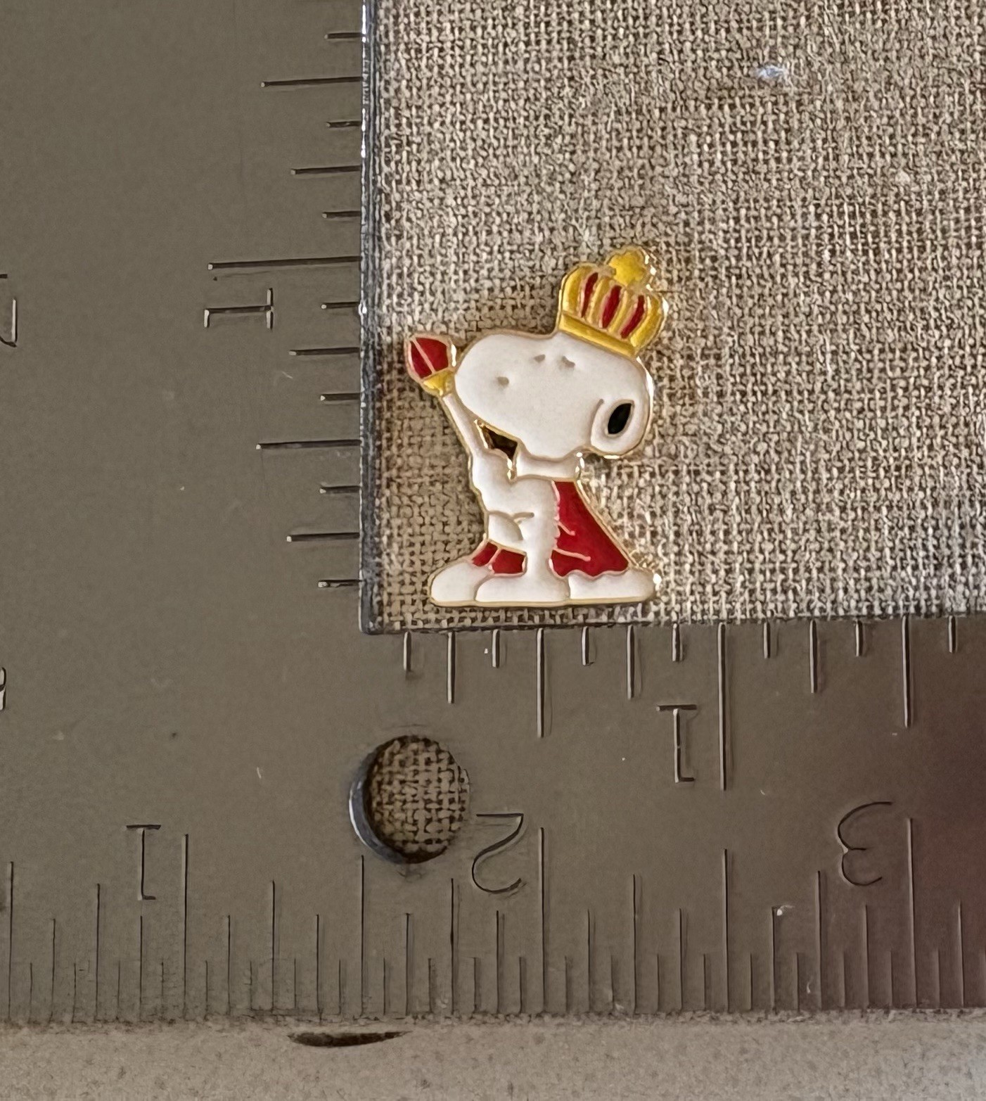 (Set Of 8) Snoopy Peanuts Brooch With Butterfly Clutch Metal Pin Back