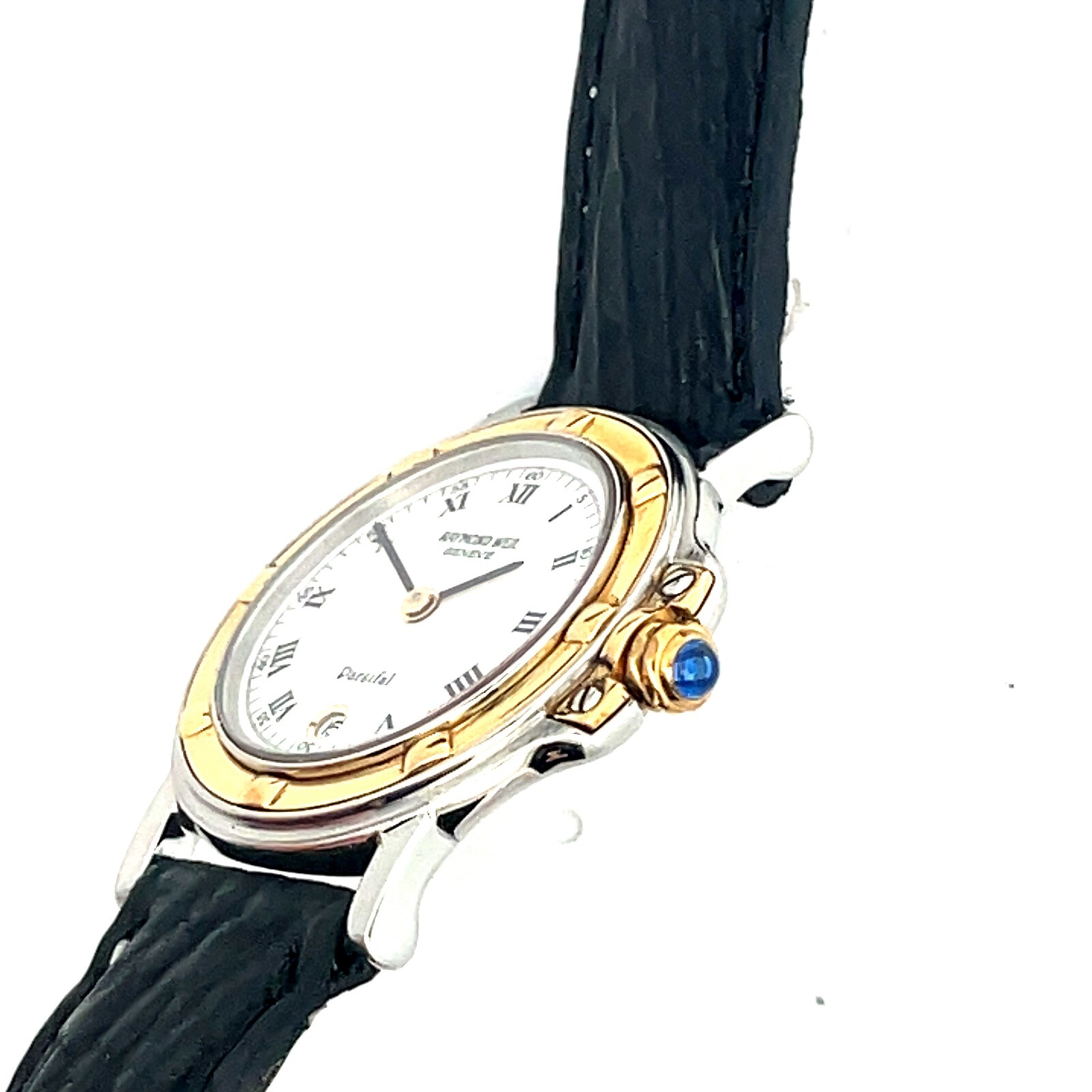 Raymond Weil 9989 Parsifal White Dial Leather Band Women’s Watch