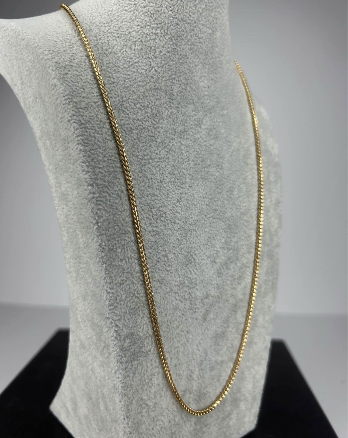 18k Gold Franco Chain 22.5 Inches 2mm