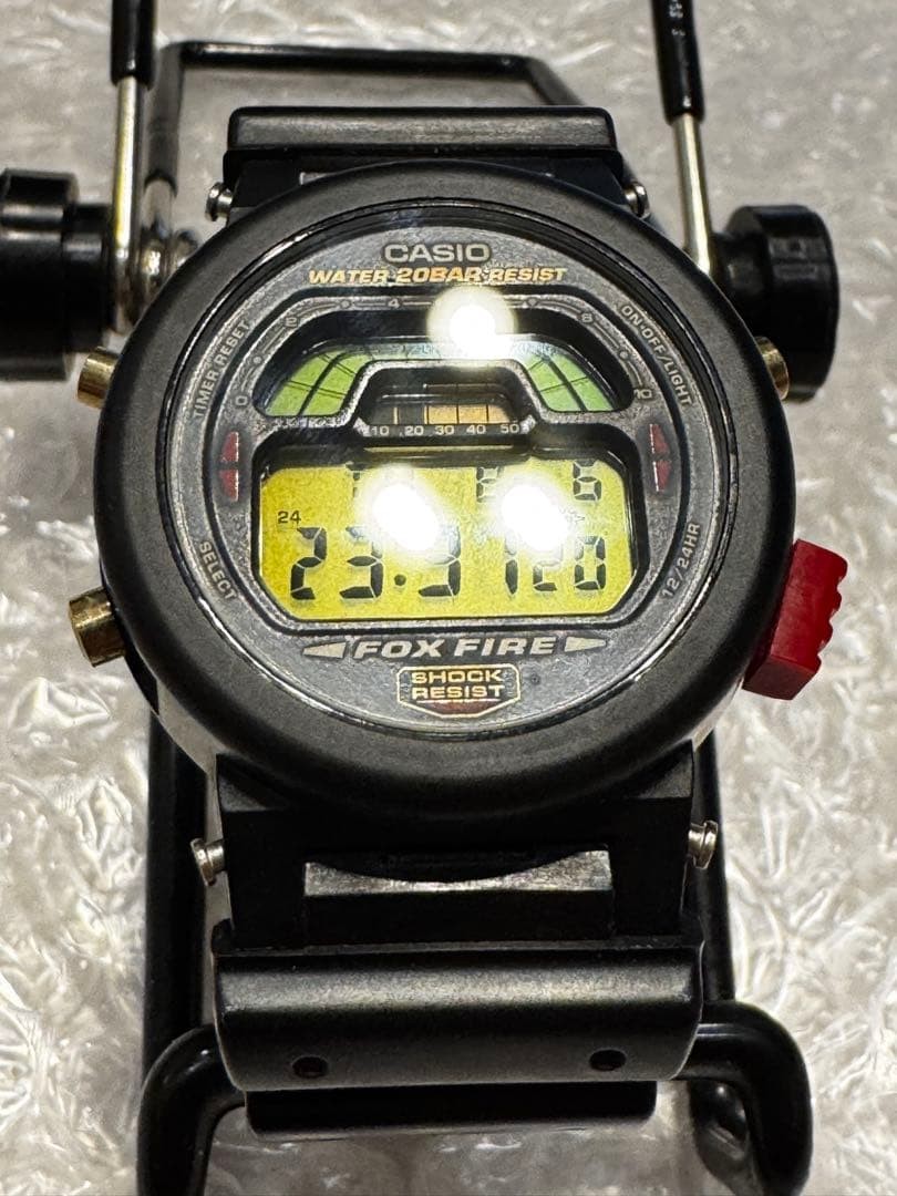 [Battery replaced] G-SHOCK DW-8700 FOX FIRE 20 ATM water resistant NEW