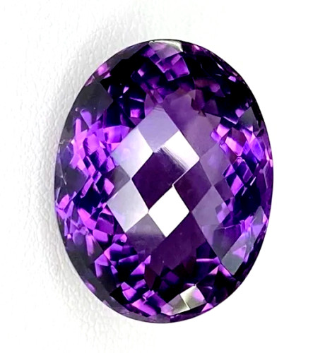 Loose Amethyst Natural Purple 4.8 mm x 6.9 mm x 8.7 mm No Tags