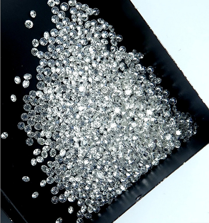 Loose Lab-Grown CVD Diamond LOT 1.50 MM D Color IF CLEARITY 70 PCS Certified