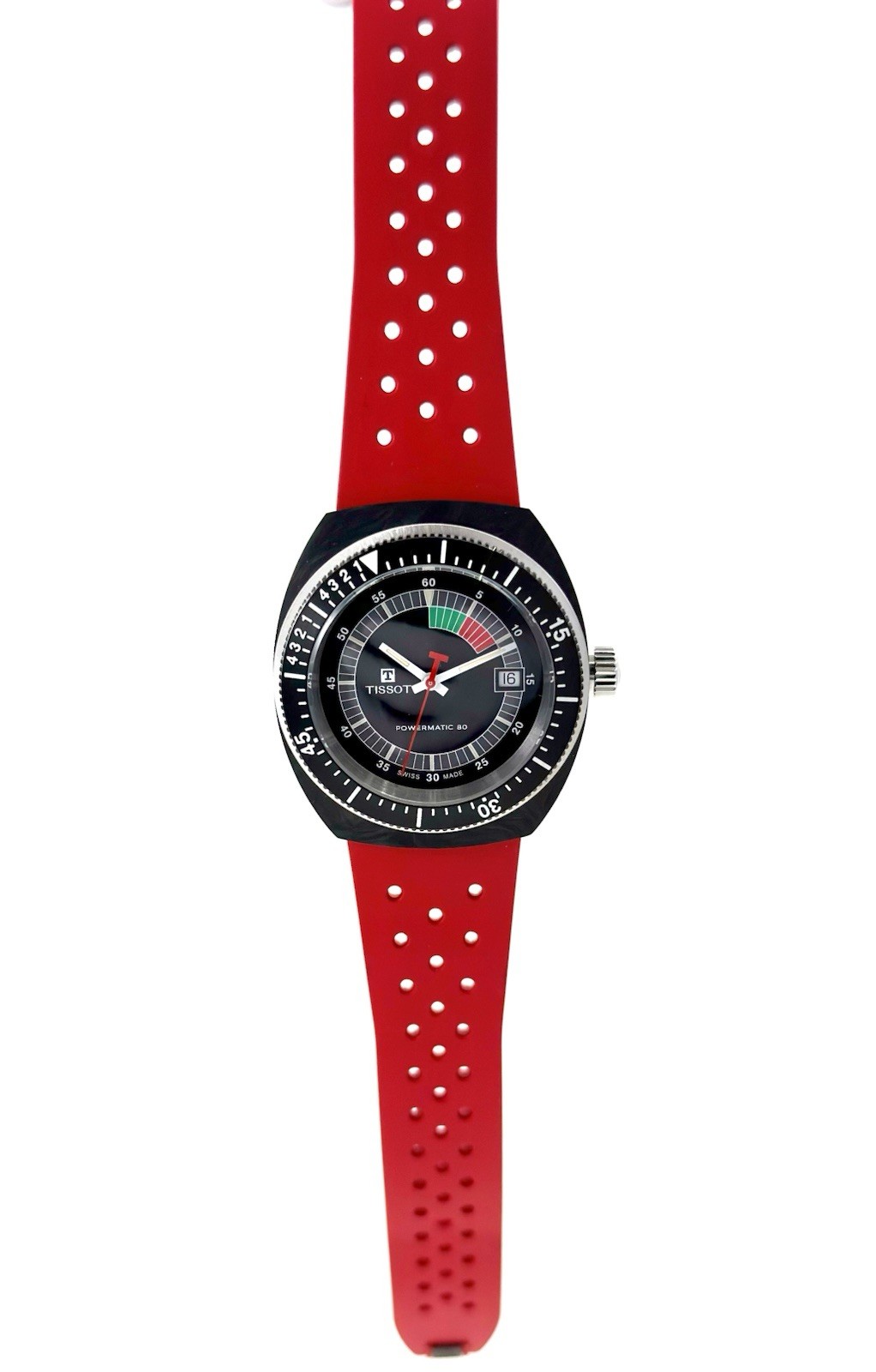 New Tissot Sideral S 41MM Red Powermatic 80 Men’s Watch T1454079705702
