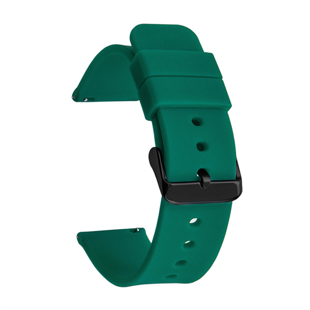 14-24mm Silicone Rubber Smart Watch Strap Waterproof Replacement Wrist Band Belt