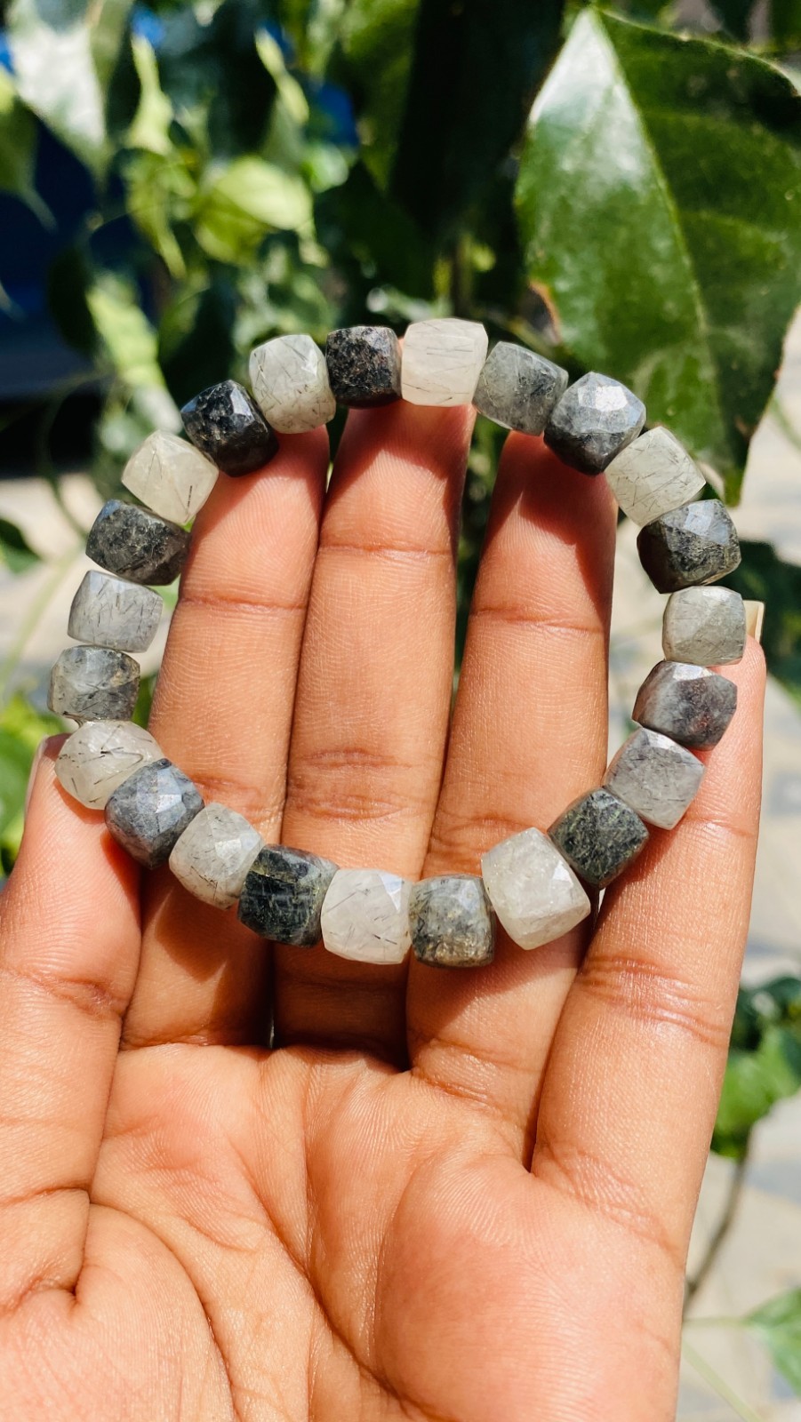 124.00 Cts Exclusive Rutile Quartz Stretchable Best Bracelet Beaded SK 22 AZ41