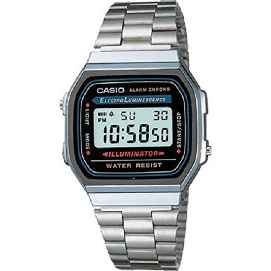 Casio Dress A168WA-1 Wrist Watch for Men