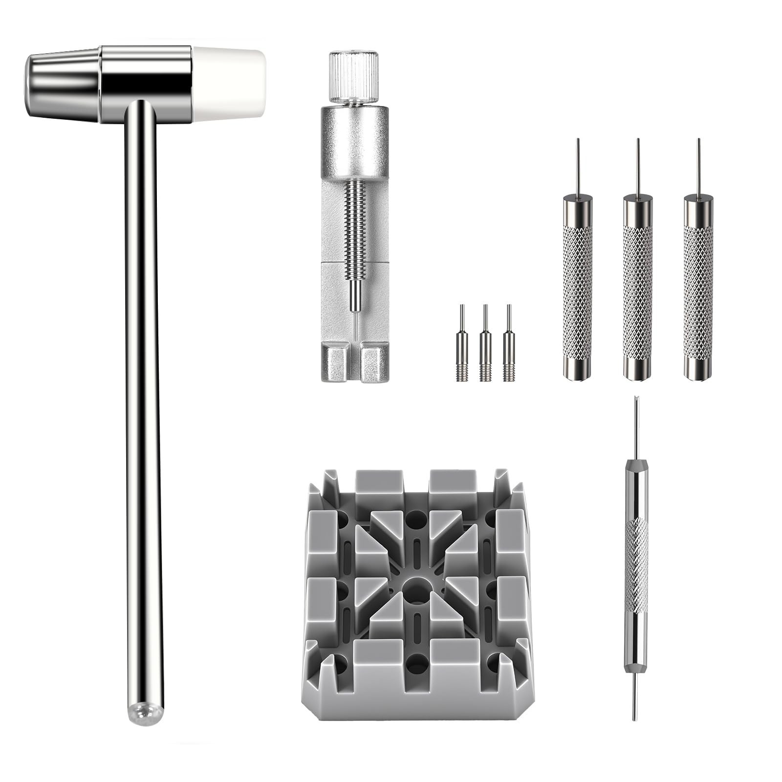 Watch Link Removal Kit, All Metal Watch Strap Link Removal, Sizing Kit with P…