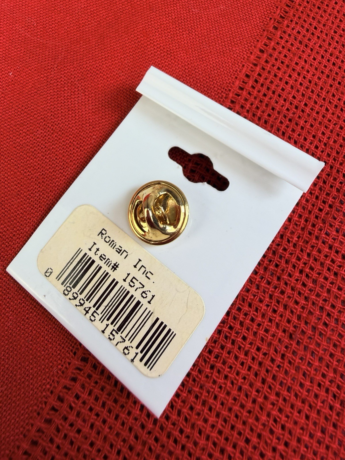Vtg Roman Inc Heaven’s Pearls Angel Charm January Garnet Pearl Drop NOS
