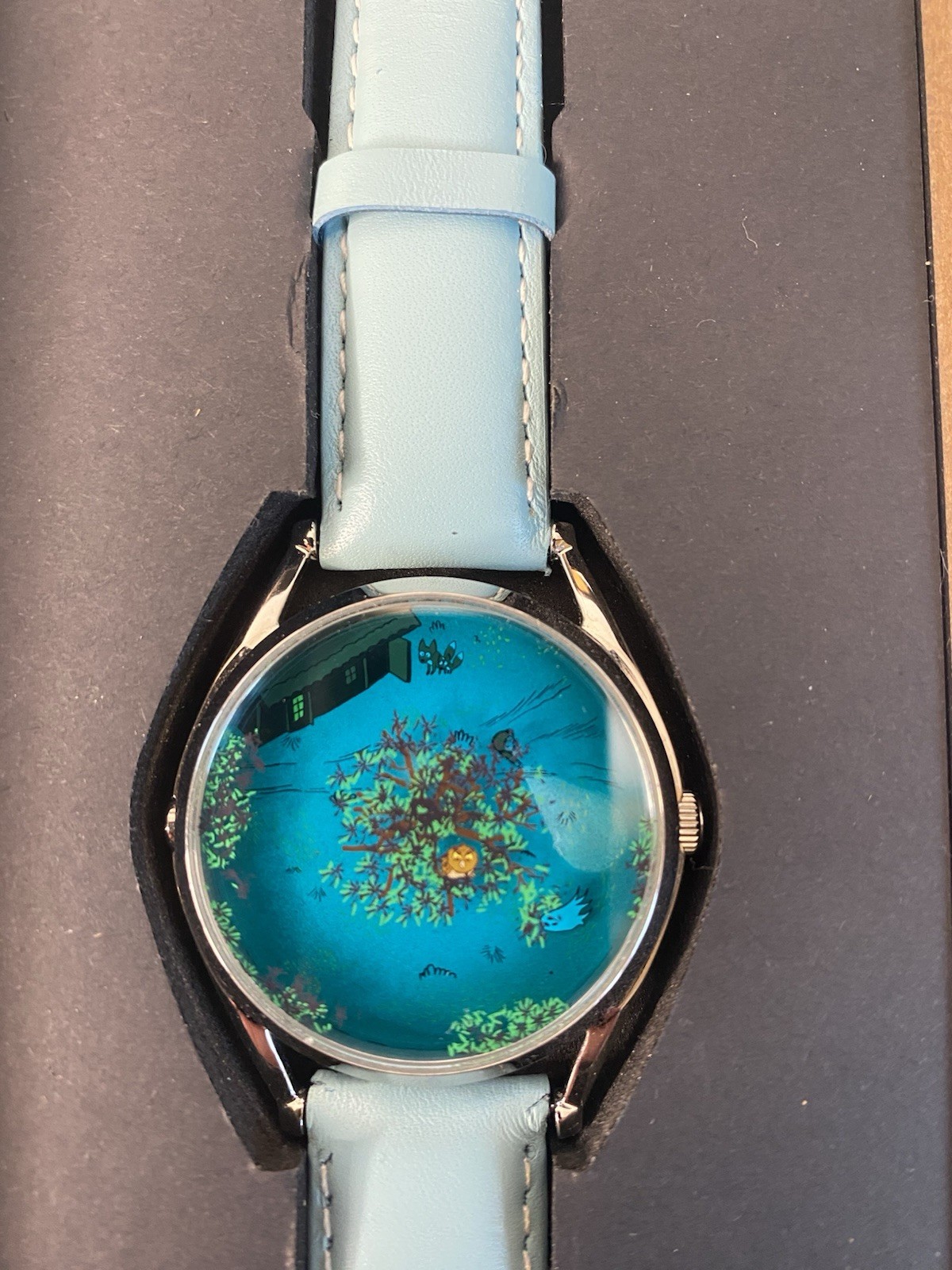 Mr Jones Watches ‚Night howl‘ Limited Edition Rare Unique Watch papers & box MJW