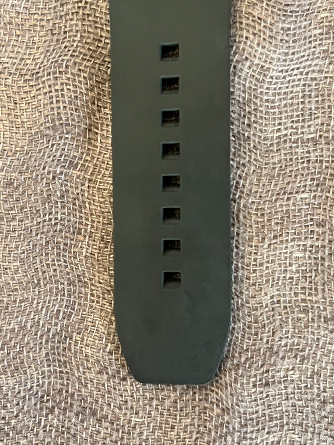 Authentic Richard Mille Black Rubber Strap For RM028 28M