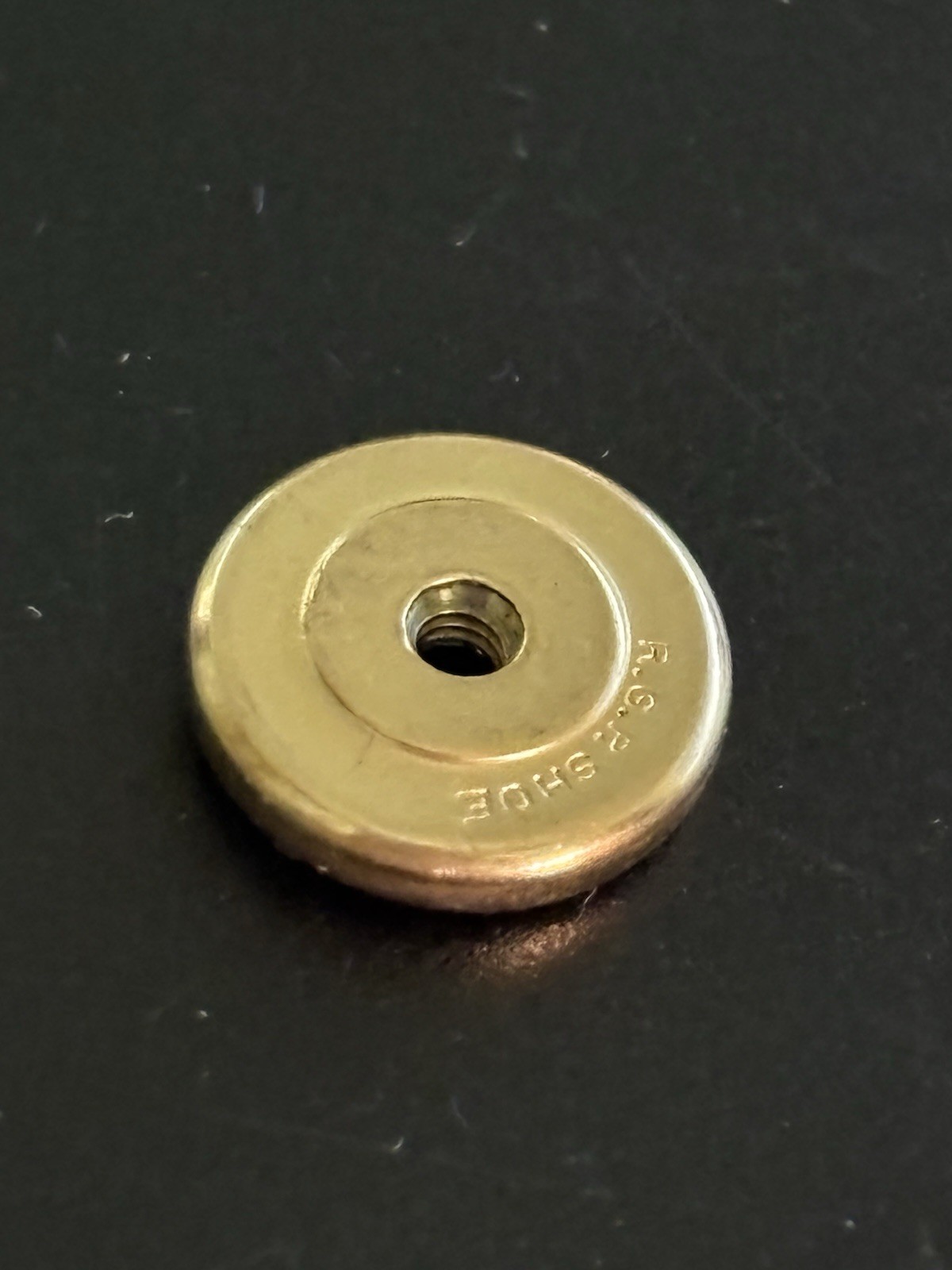 10K YELLOW GOLD USS UNITED STATES STEEL 45 YEARS AWARD PIN 2.3 g