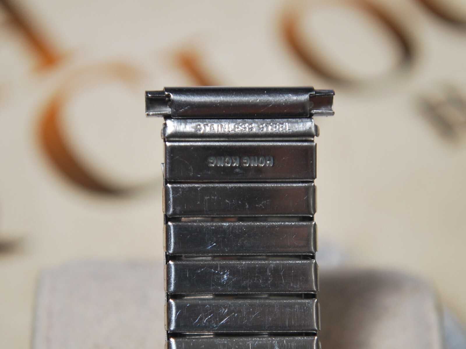 Vintage NOS 16mm to 19mm Town & Country S.S. Men’s Watch Band –SE2915