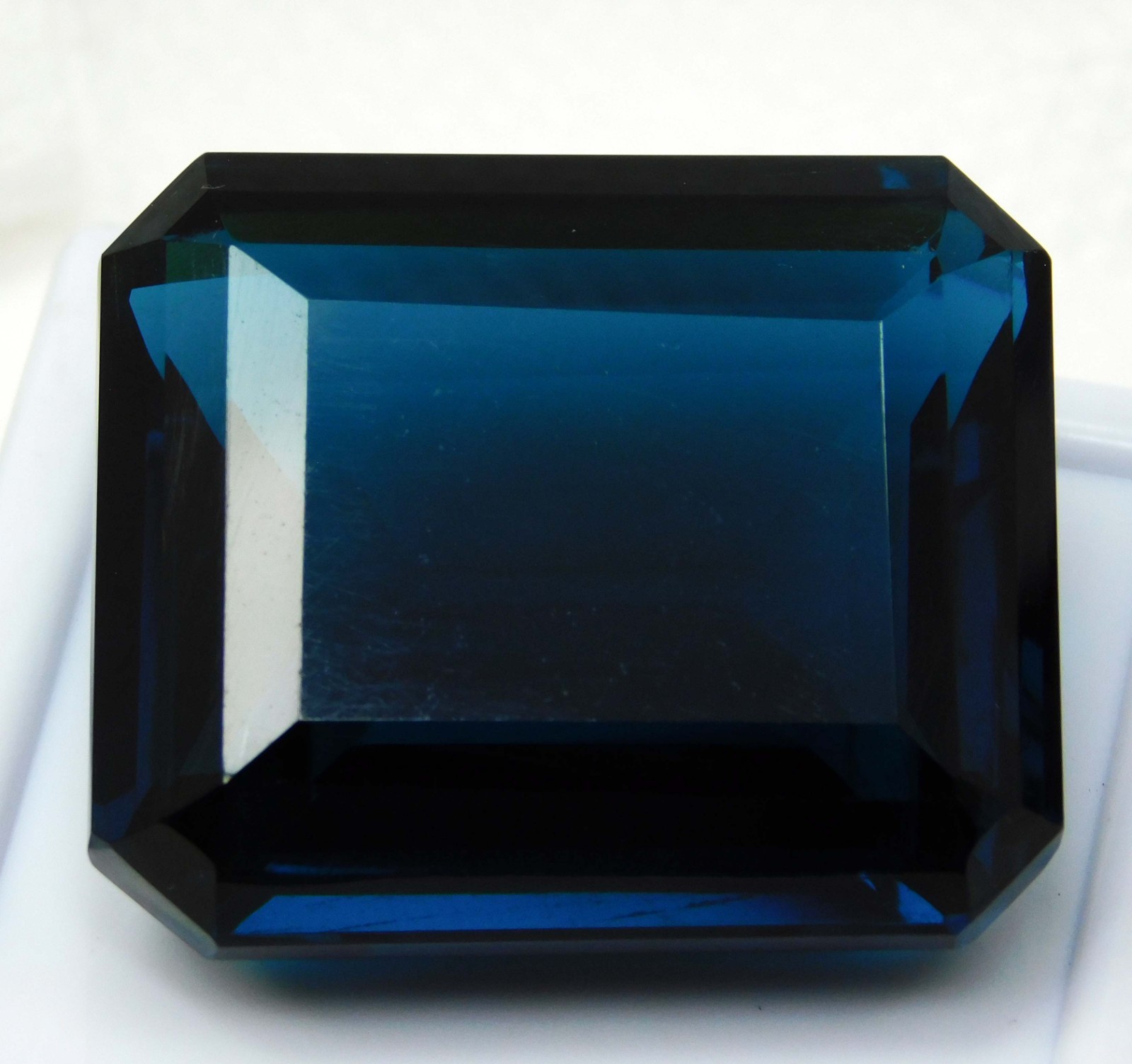 Rare Natural Bluish Green Grandidierite 170.25 Ct Emerald Cut – AAA Flawless Gem