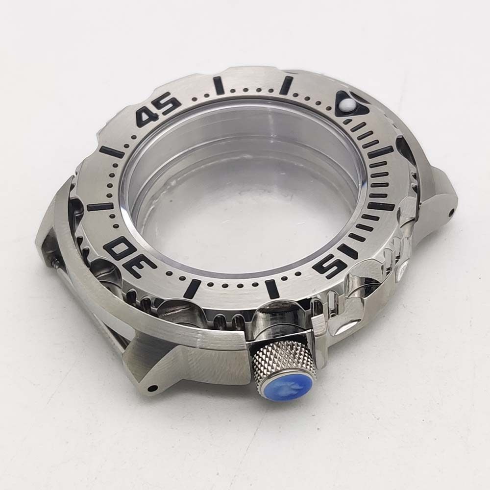 42MM Monster Watch Case Kit + Dial + Hands + Strap Fits NH35 NH36 Movement DIY