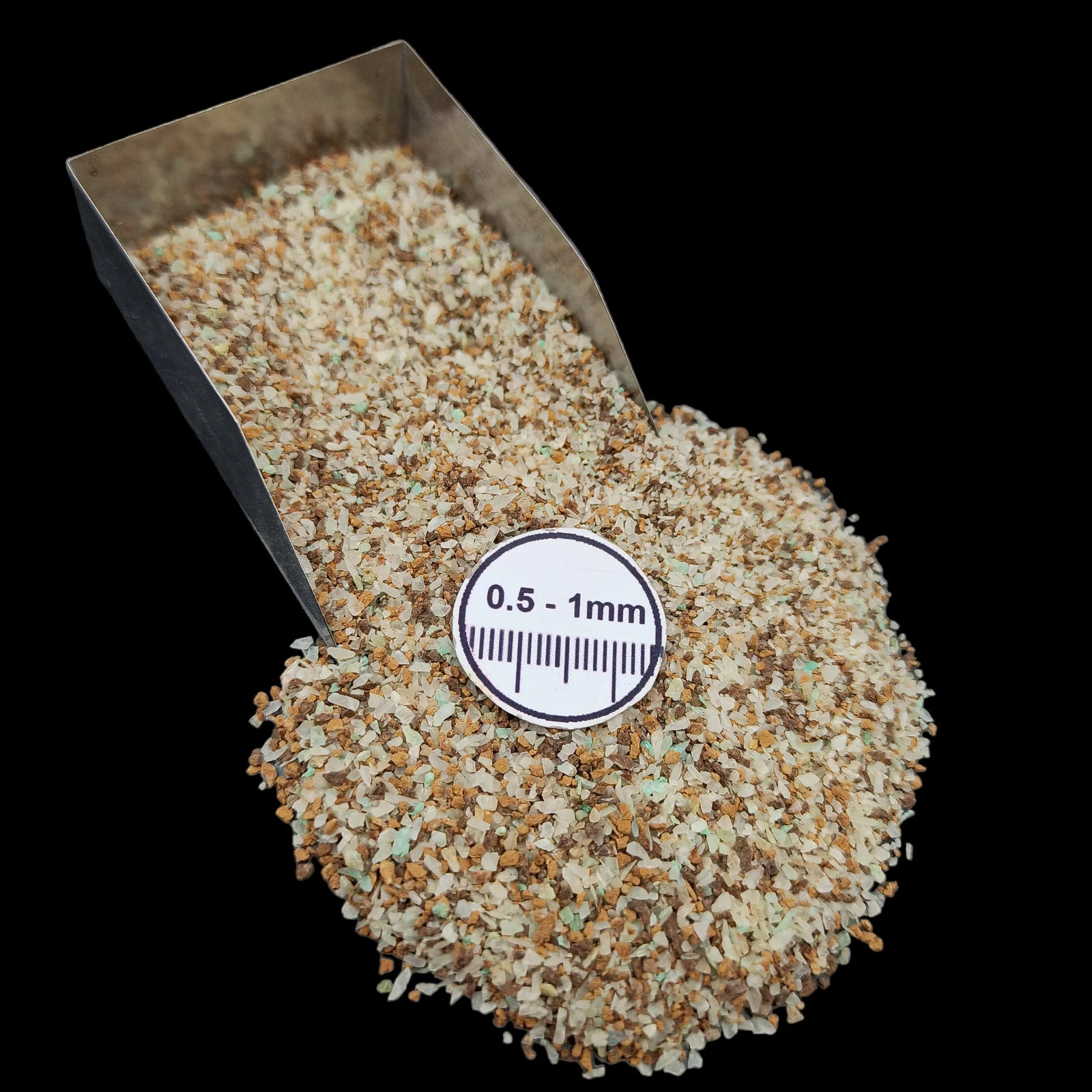 Chrysoprase 0.5-1mm Stone Granules for Resin Jewelry Decor