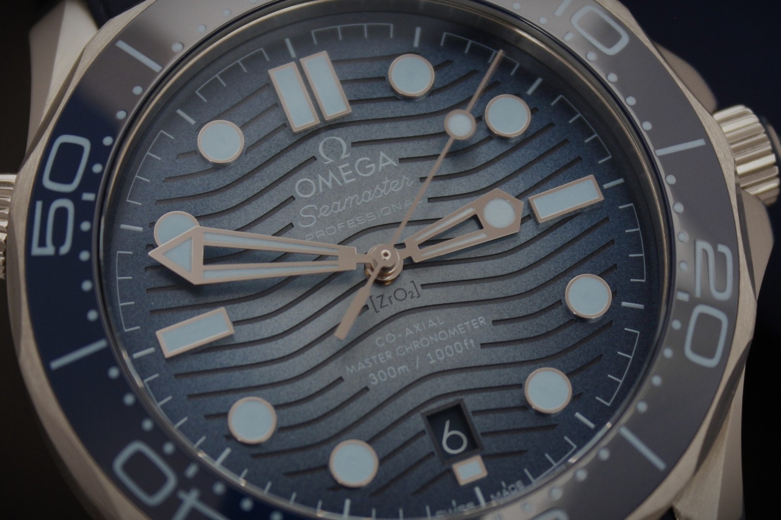 Omega Seamaster Diver 300m Summer Blue 2024 Full Set inc Omega Warranty to 2029