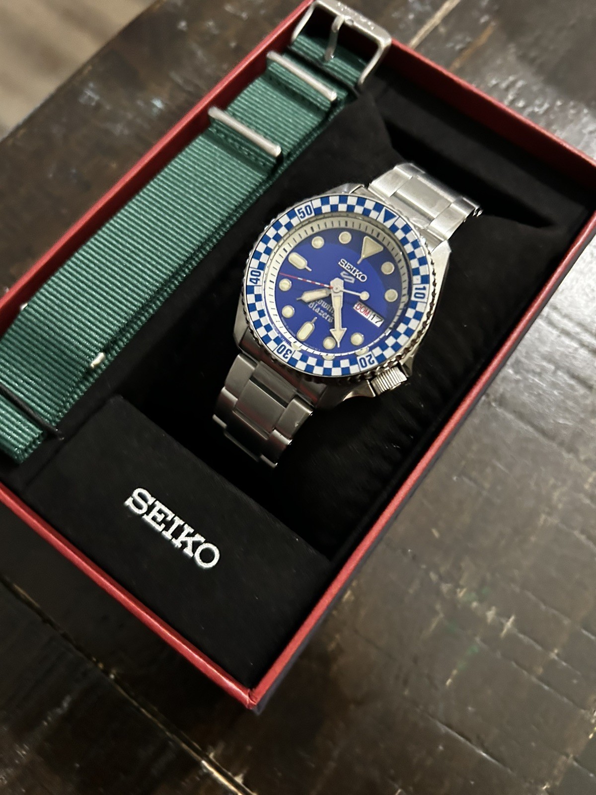 Seiko 5 X Rowing Blazers X Wind Vintage SRPM19 – Blue 42mm