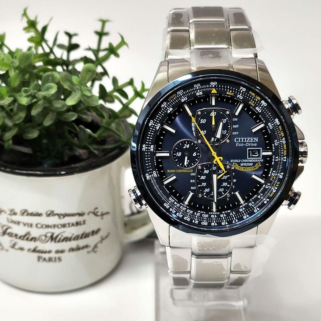 New CITIZEN Eco Drive Promaster AT8020 54L Citizen Analog Chronograph Waterproof