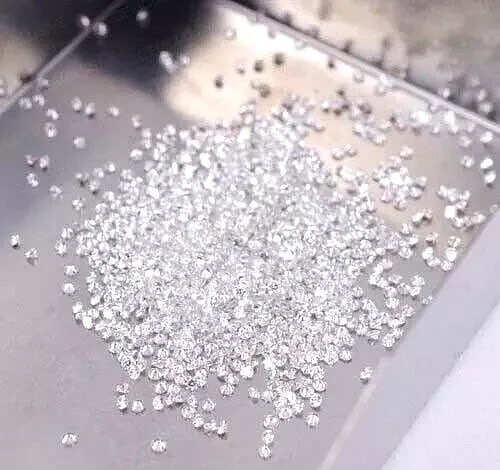 Loose Lab-Grown CVD Diamond LOT 1.30 MM D Color IF CLARITY 100 PCS Certified