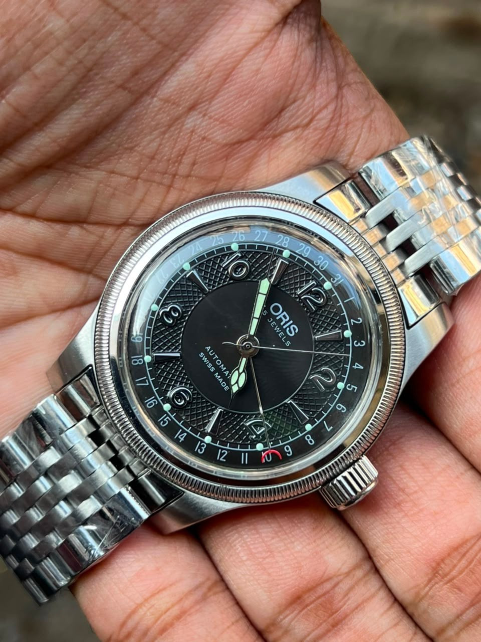 Oris Big Crown Pointer Date Automatic Black Men’s Watch