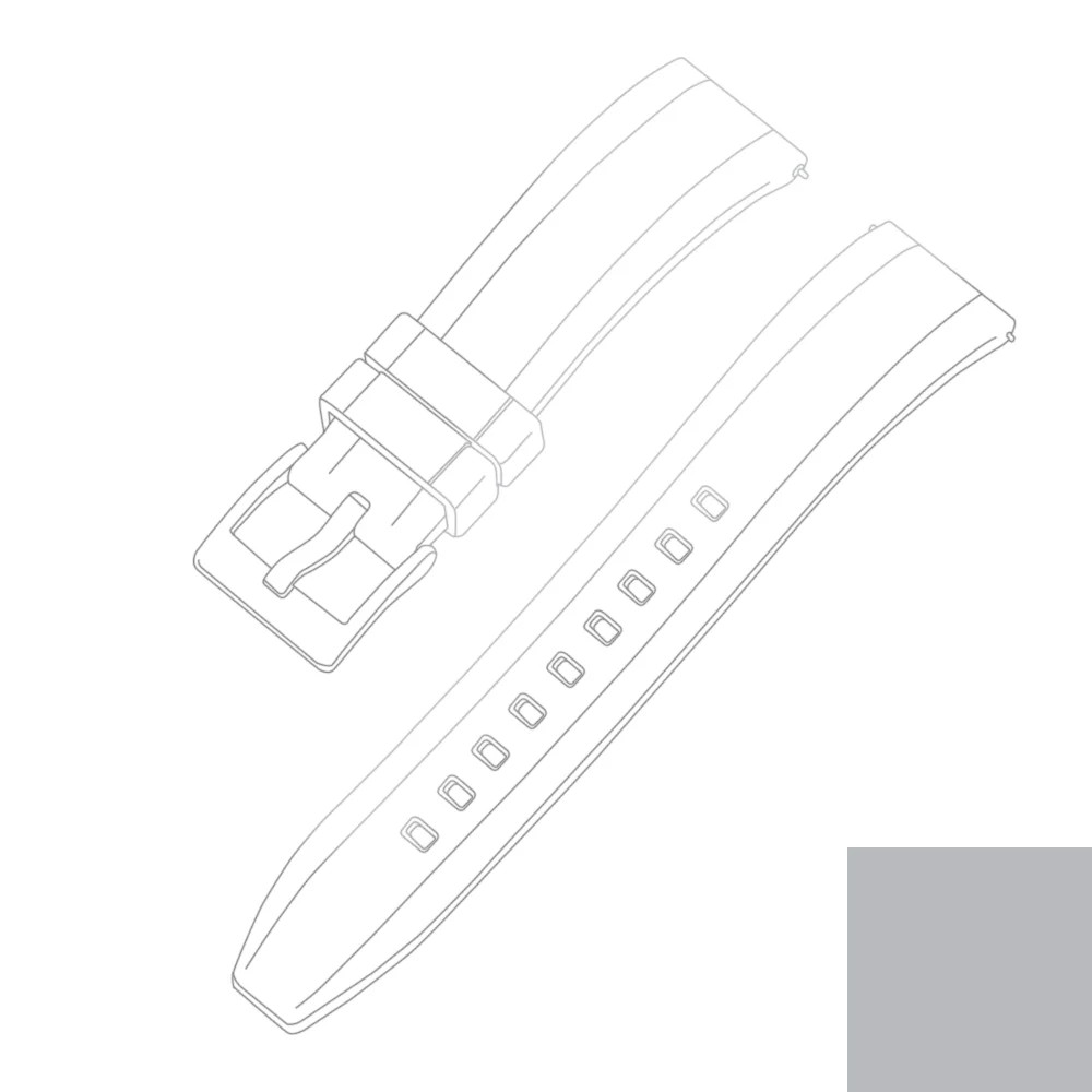 Quick Release FKM Rubber Watch Band 18 19 20 21 22 23 24mm Silicone Watch Strap