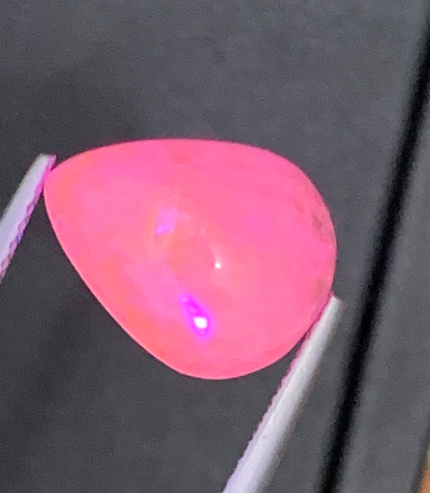 3.95 Ct Rare Natural Hackmanite Pair Cut Gemstone from Afghanistan | 22.89 × 10.