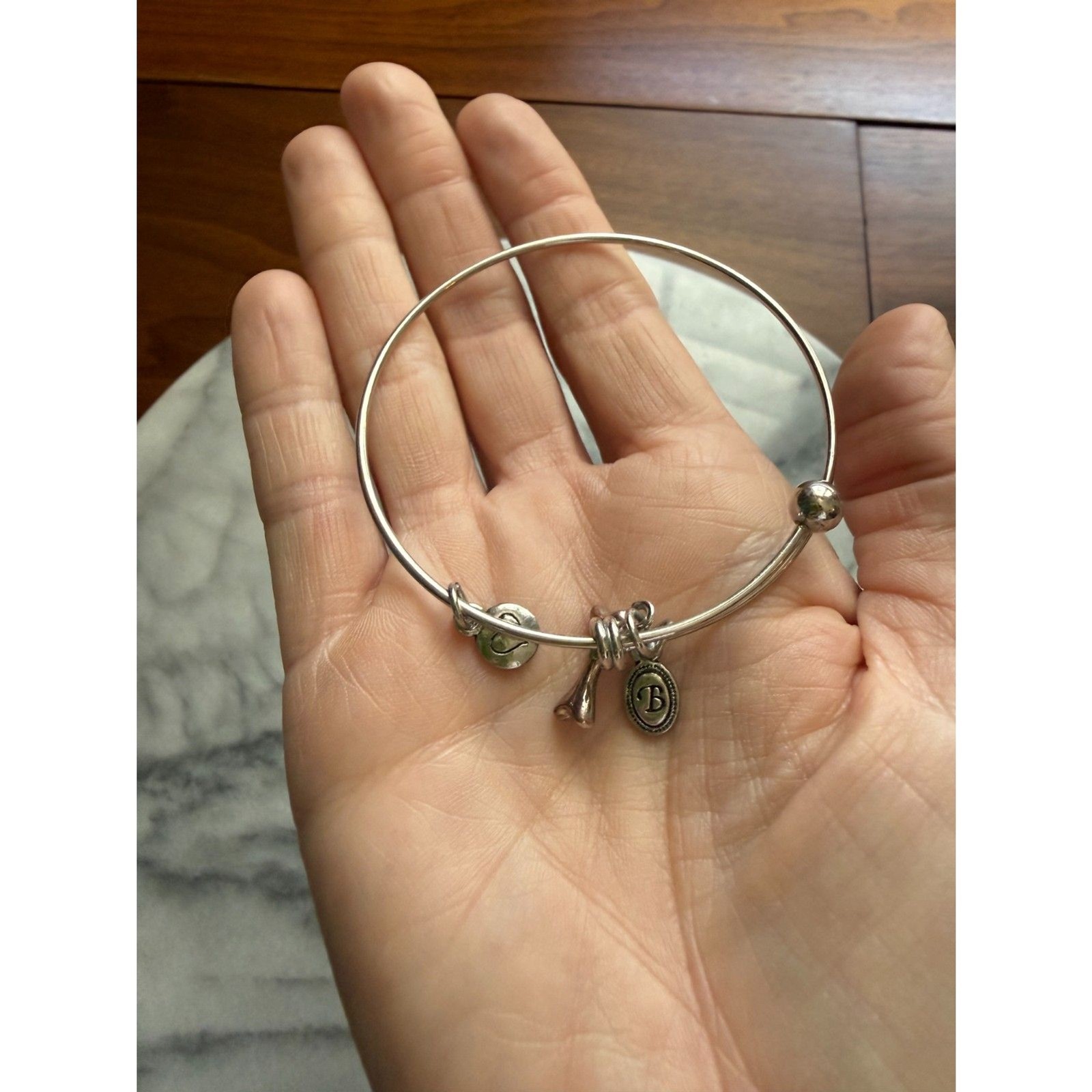 Brighton wire charm bracelet