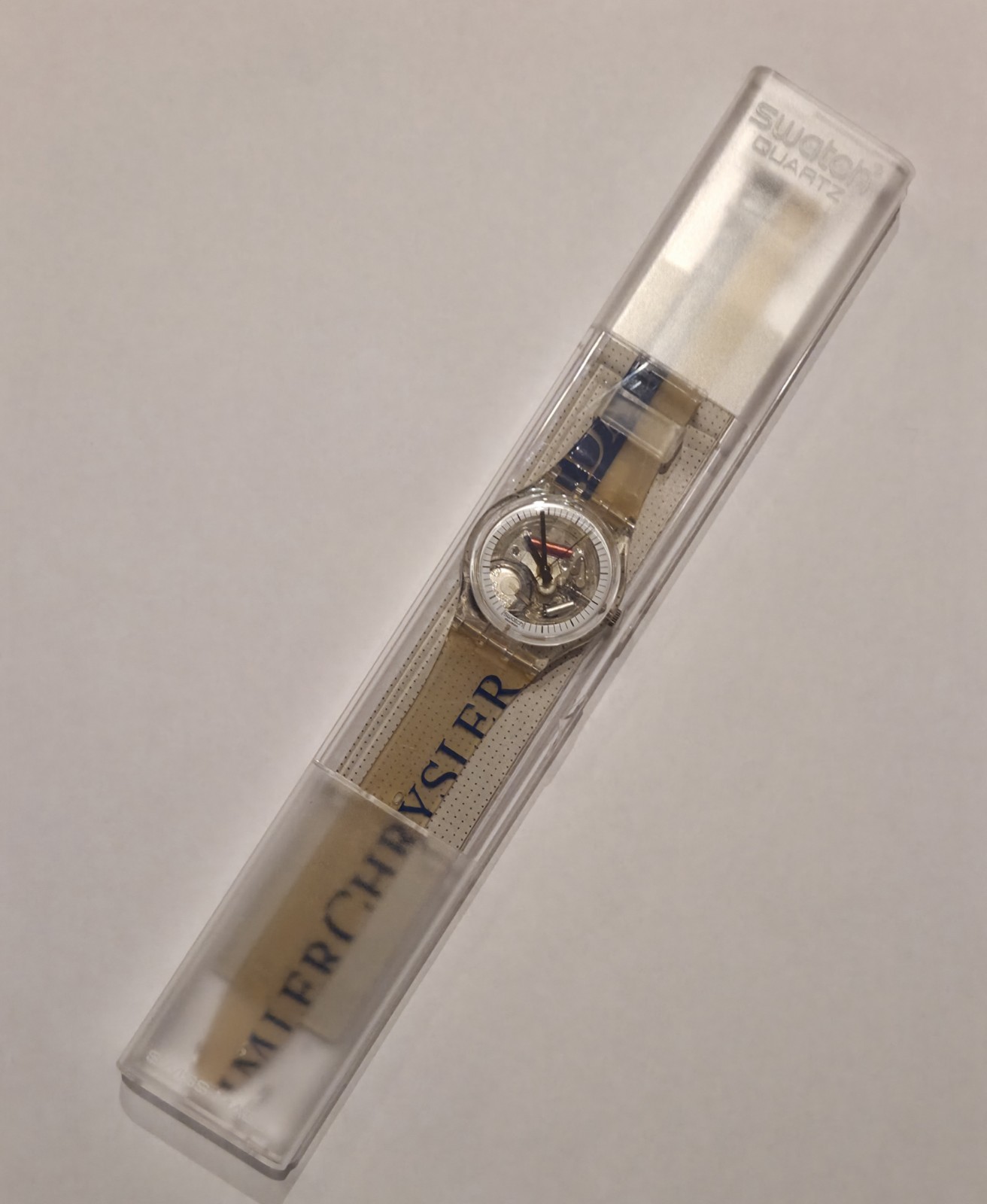 1998 DaimlerChrysler Swatch Watch Day One Employee Gift Set GZ157 NOS Unopened