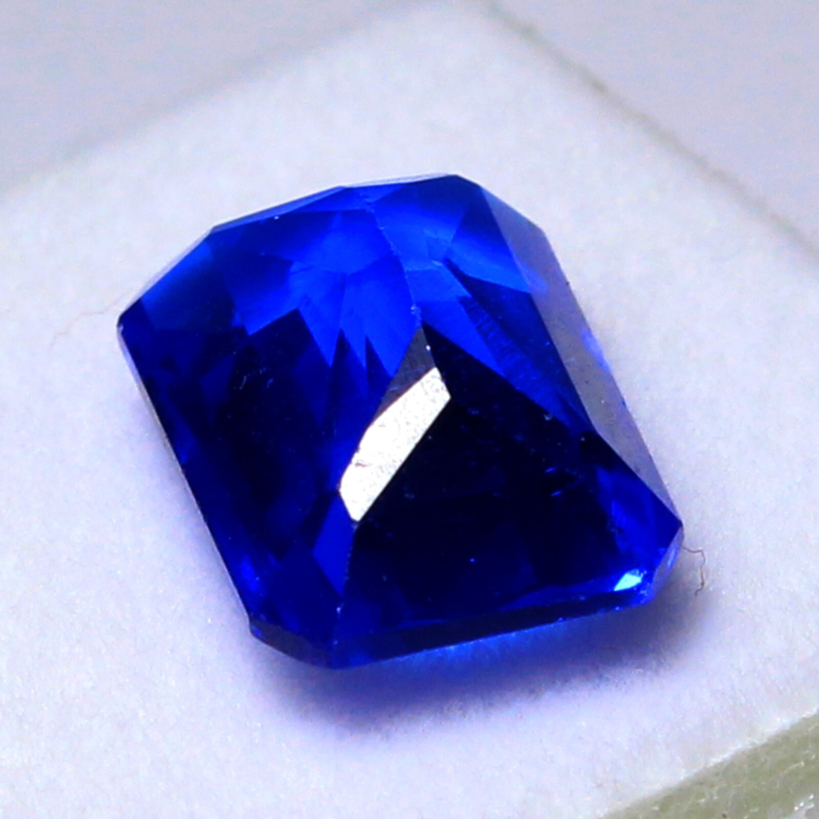 Certified Natural 7.00 Ct Blue Tanzanite 13×8 mm Emerald UNHEATED Loose Gemstone