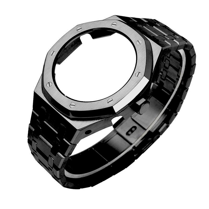 Steel AP Bezel Mod Kit Case Band for G-Shock GA-2100 GA2110 GM-2100 Cover Strap